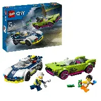 Bilde av LEGO City - Politibil på muskelbil-jakt (60415) - Leker