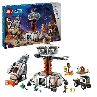 Bilde av LEGO City - Rombase og utskytningsrampe for rakett (60434) - Leker