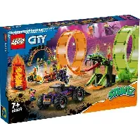 Bilde av LEGO City - Stuntarena med to looper (60339) - Leker