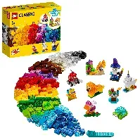 Bilde av LEGO Classic - Kreativitet med gjennomsiktige klosser (11013) - Leker
