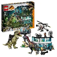 Bilde av LEGO Jurassic World - Giganotosaurus og Therizinosaurus angriper (76949) - Leker