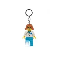 Bilde av LEGO - Keychain w/LED - Female Doctor (4006036-LGL-KE185H) - Leker