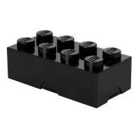 Bilde av LEGO Lunch Box 8 - Matlagringsbeholder - svart Kjøkkenutstyr - lunsj - Matboks