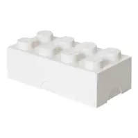 Bilde av LEGO Lunch Box - Matlagringsbeholder - hvit Kjøkkenutstyr - lunsj - Matboks