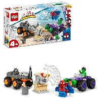 Bilde av LEGO Marvel - Oppgjør mellom Hulk og Rhino-truck (10782) - Leker