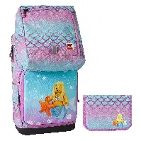Bilde av LEGO - Optimo Starter School Bag W. Gym Bag&Pencil Case - Mermaid (20254-2304) - Leker