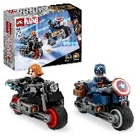 Bilde av LEGO Super Heroes - Motorsyklene til Black Widow og Captain America (76260) - Leker