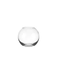 Bilde av LEONARDO 019007, Rund vase, Glass, Gjennomsiktig, Blank, Gjennomsiktig, Bord Barn & Bolig - Innredning - Til stuen