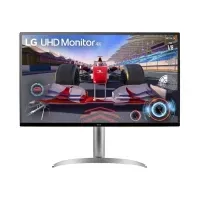 Bilde av LG 32UQ750P-W - LED-skjerm - 32 (31.5 synlig) - 3840 x 2160 4K @ 144 Hz - VA - 400 cd/m² - 2500:1 - HDR10 - 4 ms - 2xHDMI, DisplayPort, USB-C - høyttalere PC tilbehør - Skjermer og Tilbehør - Skjermer