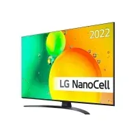 Bilde av LG 43NANO766QA - 43 Diagonalklasse NANO76 Series LED-bakgrunnsbelyst LCD TV - Smart TV - ThinQ AI, webOS - 4K UHD (2160p) 3840 x 2160 - HDR - direktebelyst LED, Nano Cell Display TV, Lyd & Bilde - TV & Hjemmekino - TV