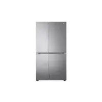 Bilde av LG GSBV70PZTM - Kjøleskap/fryser - side-ved-side - bredde: 91.3 cm - dybde: 73.5 cm - høyde: 179 cm - 655 liter - Klasse F - inox premium Hvitevarer - Kjøl og frys - Side-by-Side