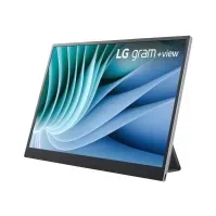 Bilde av LG gram +view 16MR70 - LED-skjerm - 16 - portabel - 2560 x 1600 WQXGA - IPS - 350 cd/m² - 1200:1 - 2xUSB-C - sølv PC tilbehør - Skjermer og Tilbehør - Skjermer
