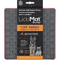 Bilde av LICKIMAT - Dog lick mat Buddy Tuff Red 20Cm - (645.5456) - Kjæledyr og utstyr