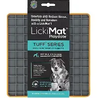 Bilde av LICKIMAT - Dog lick mat Playdate Tuff Orange 20Cm - (645.5430) - Kjæledyr og utstyr