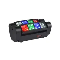 Bilde av LIGHT4ME Spider MKII Turbo - 8x3W RGBW LED-effekt Foto og video - Blits - Batteriblits