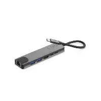 Bilde av LINQ LINQ 6 in 1 PRO USB-C Multiport Hub Adaptere og omformere,Kablar,USB-hub
