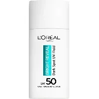 Bilde av L'Oréal Paris Bright Reveal Dark Spot UV Fluid SPF50 - 50 ml Hudpleie - Solprodukter - Solkrem - Solbeskyttelse til ansikt