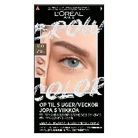 Bilde av L'Oréal Paris Brow Color Kit Semi-Permanent Eyebrow Color 6.0 Lig Sminke - Øyne - Øyenbryn