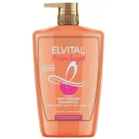 Bilde av L'Oréal Paris Elvital Dream Length Shampoo 1000 ml Hårpleie - Shampoo og balsam - Shampoo