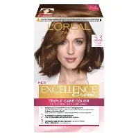 Bilde av L'Oréal Paris Excellence Creme 5.3 Golden Light Brown Hårpleie - Hårfarge - Permanent hårfarge