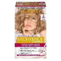Bilde av L'Oréal Paris Excellence Creme 8 Natural Light Blonde Hårpleie - Hårfarge - Permanent hårfarge