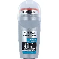 Bilde av L'Oréal Paris Men Expert Fresh Extreme Roll-On Deodorant - 50 ml Hudpleie - Kroppspleie - Deodorant - Herredeodorant