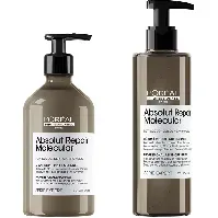 Bilde av L'Oréal Professionnel Absolut Repair Molecular Shampoo & Rinse-Out Serum Hårpleie - Pakkedeals