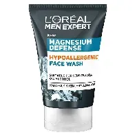 Bilde av L'Oréal Paris Men Expert Magnesium Defense Hypoallergenic Face Wa Mann - Hudpleie - Ansikt - Rens
