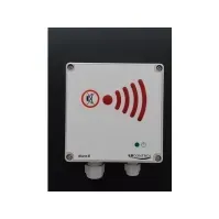 Bilde av LS CONTROL Alarm E (ES1098) med lys- og lydsignal til ventilationsalarm for ekstern pressostat, 230V/24V. Leveres med slange, batteri og studs. Diverse