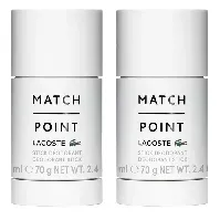 Bilde av Lacoste - 2 x Match Point Deodorant Stick 75 ml - Skjønnhet
