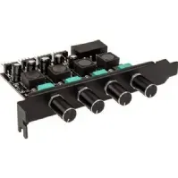 Bilde av Lamptron CP436 4-kanals viftekontroller for PCI-spor - svart PC-Komponenter - Skap og tilbehør - Tilbehør