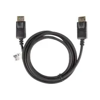 Bilde av Lanberg - DisplayPort-kabel - DisplayPort (hann) til DisplayPort (hann) - DisplayPort 1.2 - 300 V - 1.8 m - 4K-støtte - svart PC tilbehør - Kabler og adaptere - Videokabler og adaptere