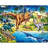 Bilde av Larsen Puzzle - Maxi Dinosaurs (57 pcs) (NB3) - Leker