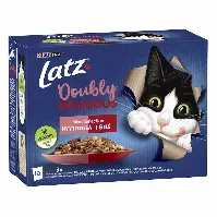Bilde av Latz Doubly Delicious Mixed Selection Gelé Multipack 12x85 g Katt - Kattemat - Våtfôr