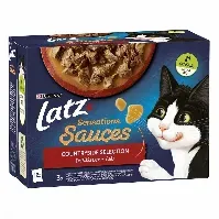 Bilde av Latz Sensations Sauces Countryside Selection Multipack 12x85 g Katt - Kattemat - Våtfôr