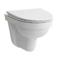 Bilde av Laufen Kompas 820150 Veggskål Rimless - Uten Sete Hvit / Standard Vegghengt toalett