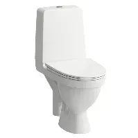 Bilde av Laufen Kompas 827155 Toalett Rimless -Åpen S-lås Hvit Gulvstående toalett