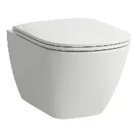 Bilde av Laufen Lua Rimless Vegghengt Toalett M/softclose Sete Hvit Vegghengt toalett
