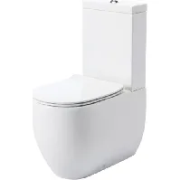 Bilde av Lavabo Flo toalett, matt hvit Baderom > Toalettet