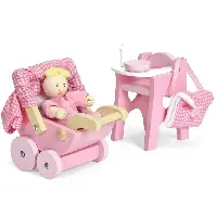 Bilde av Le Toy Van - Nursery Set with Baby Doll (LME044) - Leker