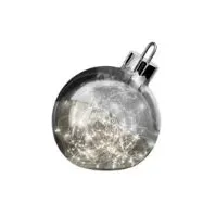 Bilde av Led Ball Globe D:20 Sølv - 72223 Elektrisitet og belysning - Innendørs belysning - Dekorativ belysning