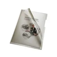 Bilde av Leitz Transparent omslag Sichthülle A4 PVC-folie 0.15 mm Grå 205000GR 100 stk Arkivering - Elastikmapper & Chartekker - Charters