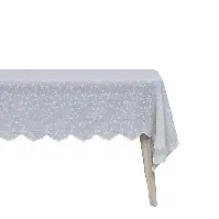 Bilde av Lene Bjerre - Eloise Tablecloth 220x160cm - White - Hjemme og kjøkken