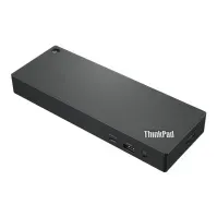 Bilde av Lenovo ThinkPad Thunderbolt 4 WorkStation Dock - Dokkingstasjon - Thunderbolt 4 - HDMI, 2 x DP, 2 x Thunderbolt - 1GbE - 300 watt - OEM - Storbritannia PC & Nettbrett - Bærbar tilbehør - Portreplikator og dokking