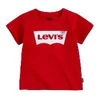 Bilde av Levis Batwing T-Skjorte Super Red - Barneklær