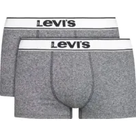 Bilde av Levi`s Trunk boxershorts for menn 2 par 37149-0388 grå størrelse M Sport & Trening - Klær til idrett - Fitnesstøy