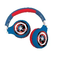 Bilde av Lexibook - Avengers - 2 in 1 Bluetooth foldable Headphones (HPBT010AV) - Leker
