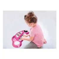 Bilde av Lexibook Barbie - Fun Electronic Keyboard with Lights - rosa Leker - Spill - Rollespill
