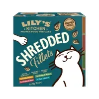 Bilde av Lilys Kitchen Lilys K. Shredded Fillets Tins Multipack 8x70g Kjæledyr - Katt - Kattefôr