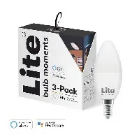 Bilde av Lite bulb moments - white&color ambience (RGB) E14 bulb - 3-Pack - Elektronikk